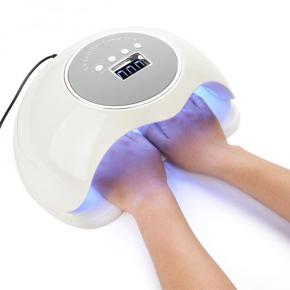 Professional Sun 72w digital Nail art machine curing gel polish led uv nail Lamp