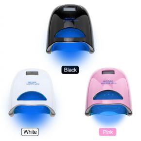48w pro cure wireless dual light rechargeable cordless uv led gel dryer nail lamp