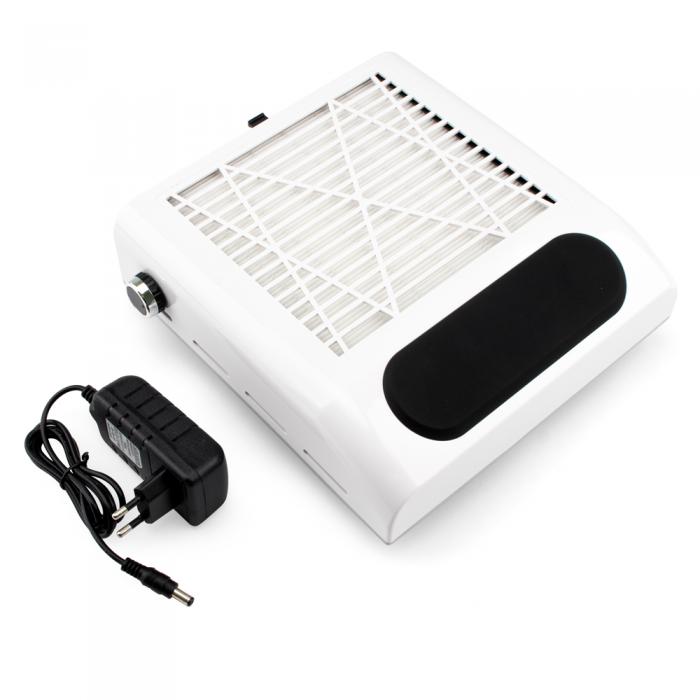 80W Nail Dust Collector Fan Vacuum Cleaner Manicure Machine
